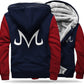 DBZ Majin Fleece Jacket (Blue &amp; Red)