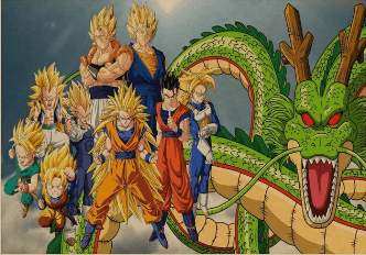 Poster Dragon Ball Z Universe Saiyan