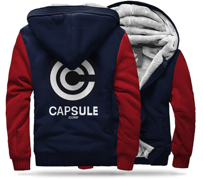 DBZ Capsule C Fleece Jacket (Blue &amp; Red)