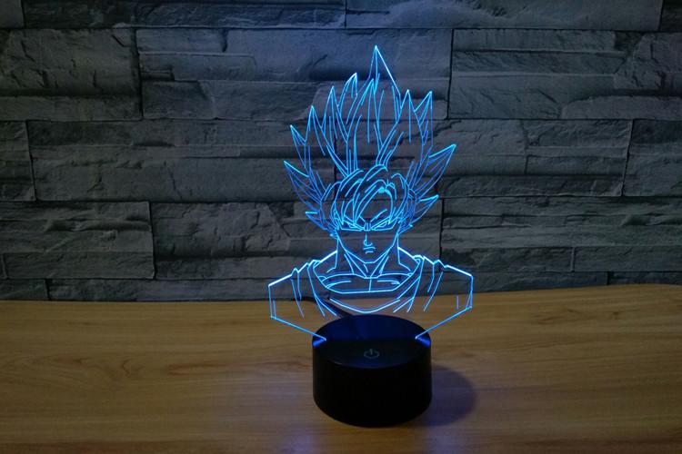 Lampe 3D Goku