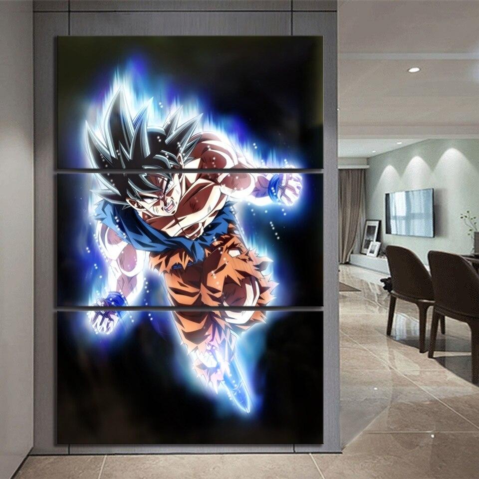 Dragon Ball Super Goku Ultra Instinct Painting