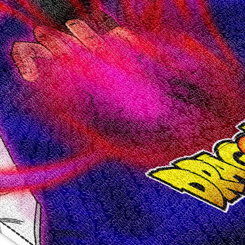 Dragon Ball Battle Black Goku Towel