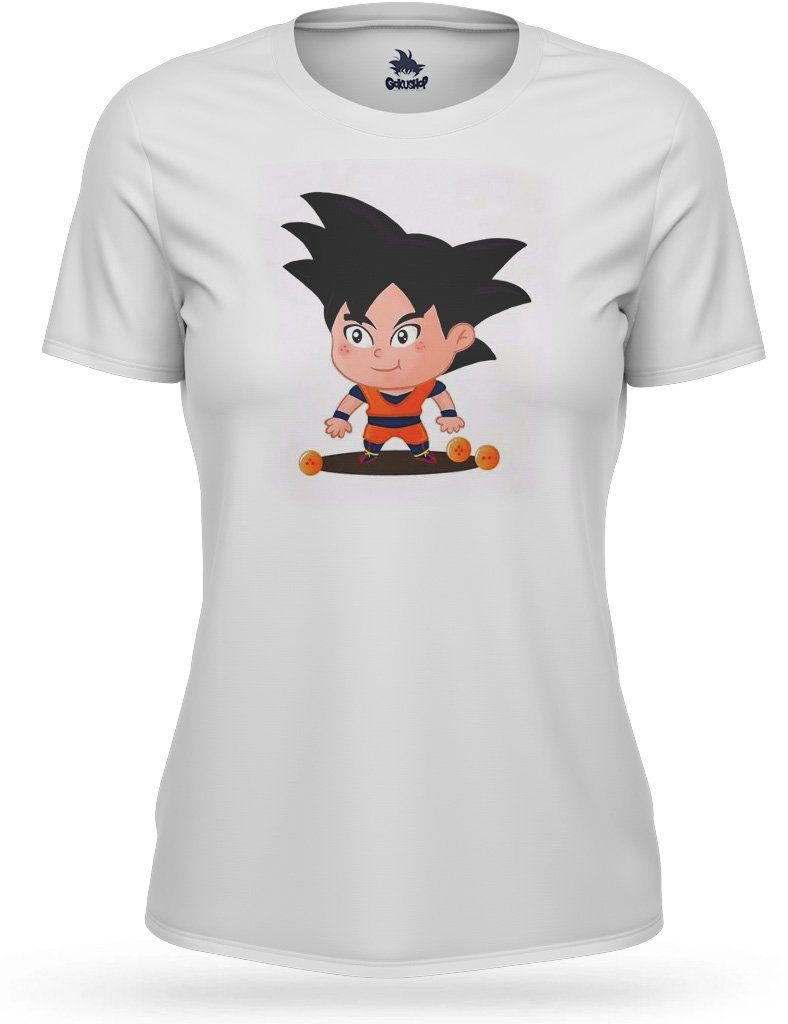 T Shirt DBZ Femme - Son Goku 